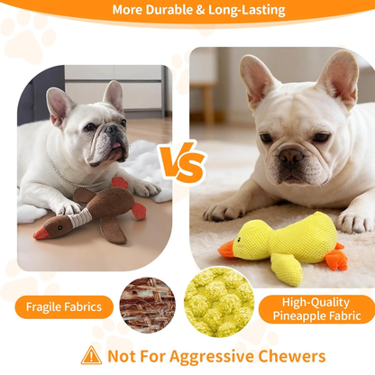 Interactive Flapping Duck Dog Toy - Free extra sound mode included