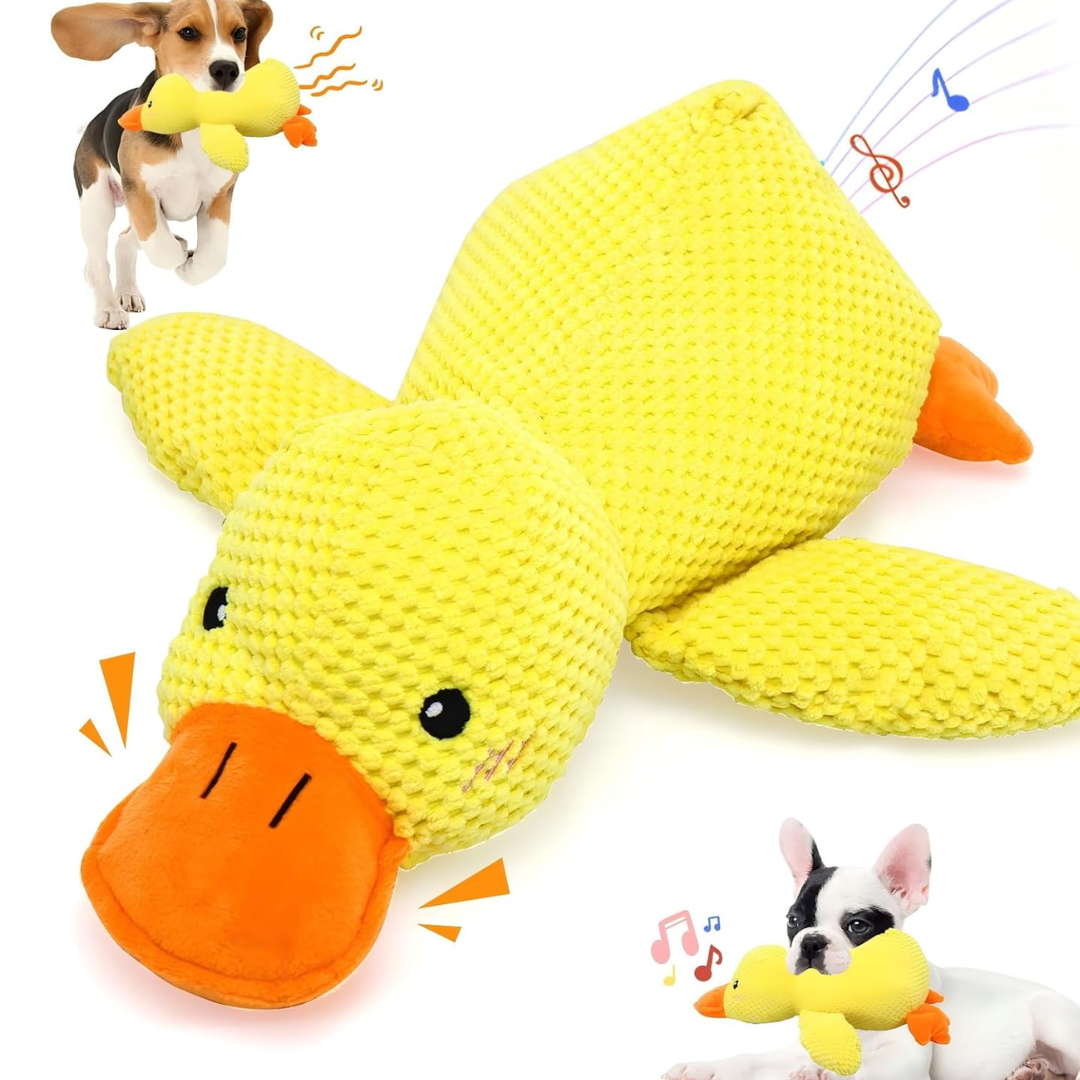 Interactive Flapping Duck Dog Toy - Free extra sound mode included