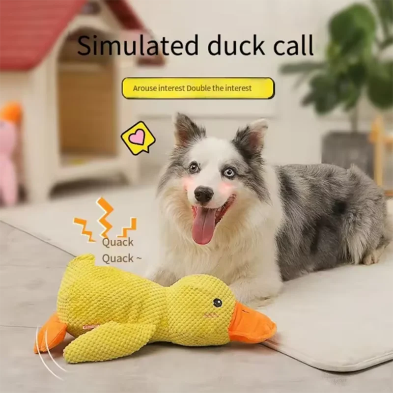 Interactive Flapping Duck Dog Toy - Motion