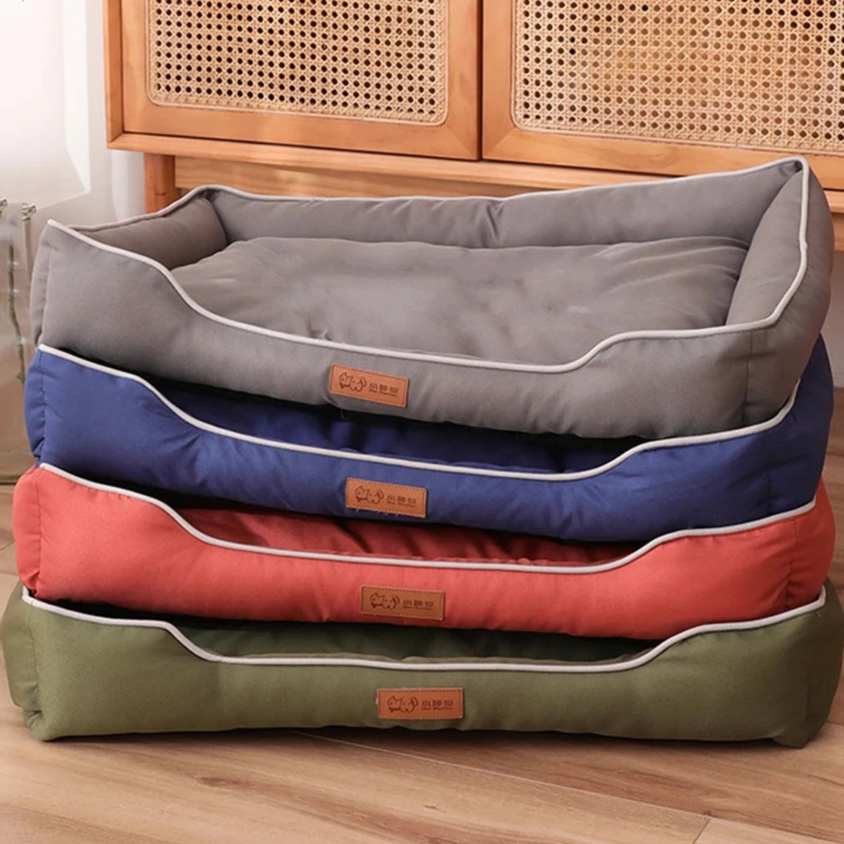 Rectangular Anti-Anxiety Dog Bed