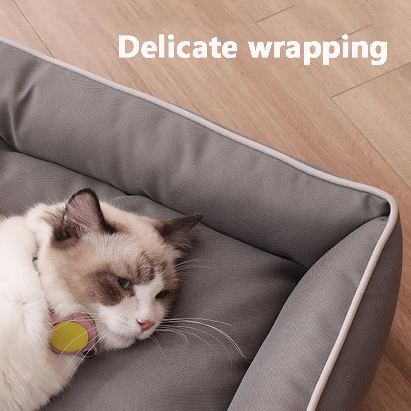 Rectangular Anti-Anxiety Dog Bed