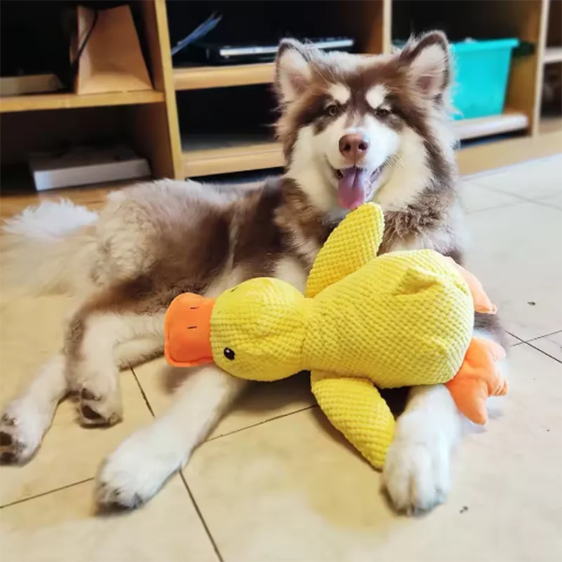 Interactive Flapping Duck Dog Toy - Motion
