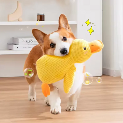 Interactive Flapping Duck Dog Toy - Motion