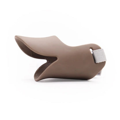 Soft Silicone Basket Muzzle for Dogs - Breathable Design for Banting, Drinking, and Safety