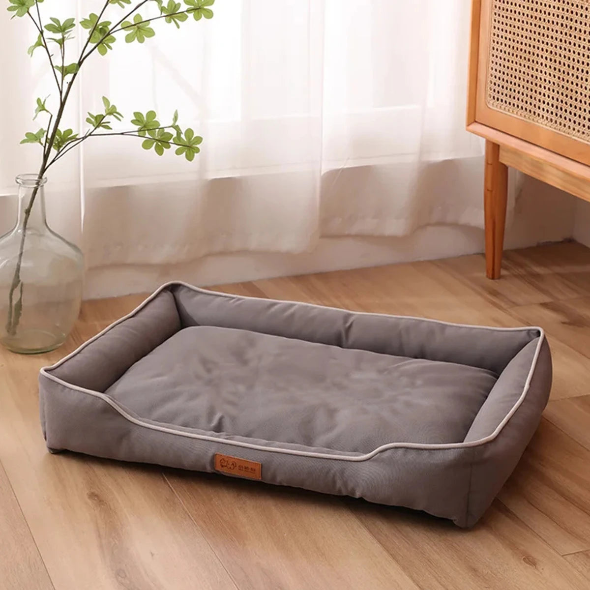 Rectangular Anti-Anxiety Dog Bed
