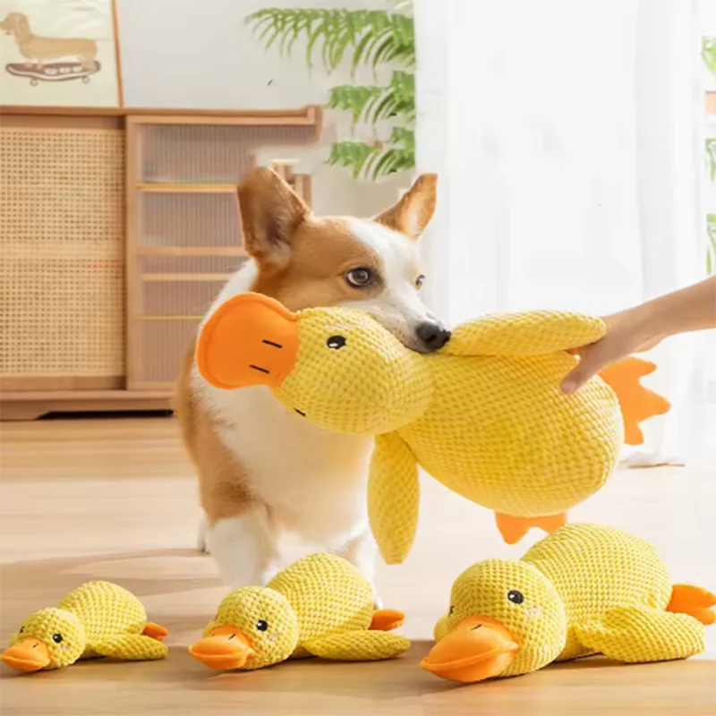 Interactive Flapping Duck Dog Toy - Motion