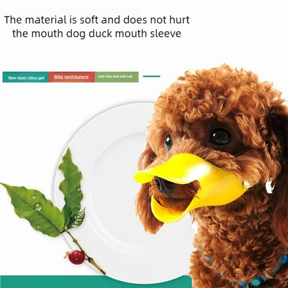 Soft Silicone Basket Muzzle for Dogs - Breathable Design for Banting, Drinking, and Safety