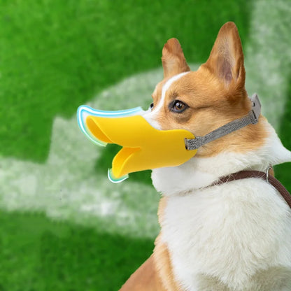 Soft Silicone Basket Muzzle for Dogs - Breathable Design for Banting, Drinking, and Safety