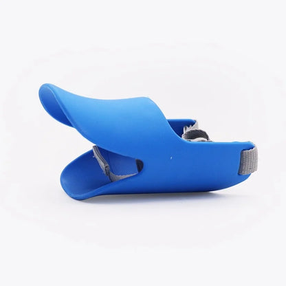 Soft Silicone Basket Muzzle for Dogs - Breathable Design for Banting, Drinking, and Safety