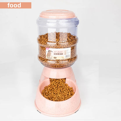 High-Capacity Gravity Pet Feeder - Self-Dispensing Food Storage for Large Dogs & Multi-Pet Homes