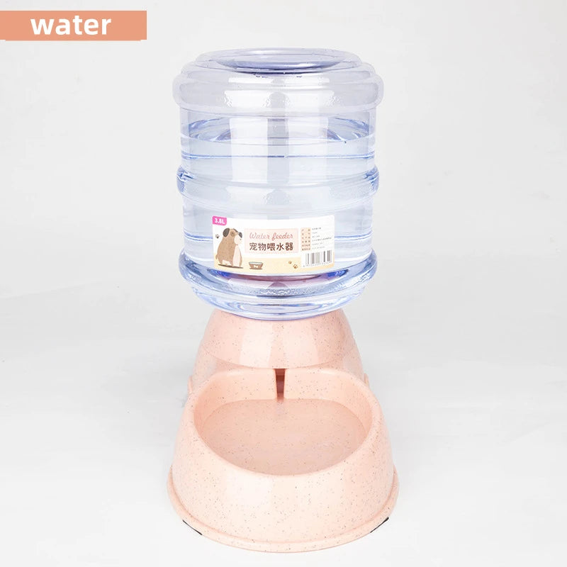 High-Capacity Gravity Pet Feeder - Self-Dispensing Food Storage for Large Dogs & Multi-Pet Homes