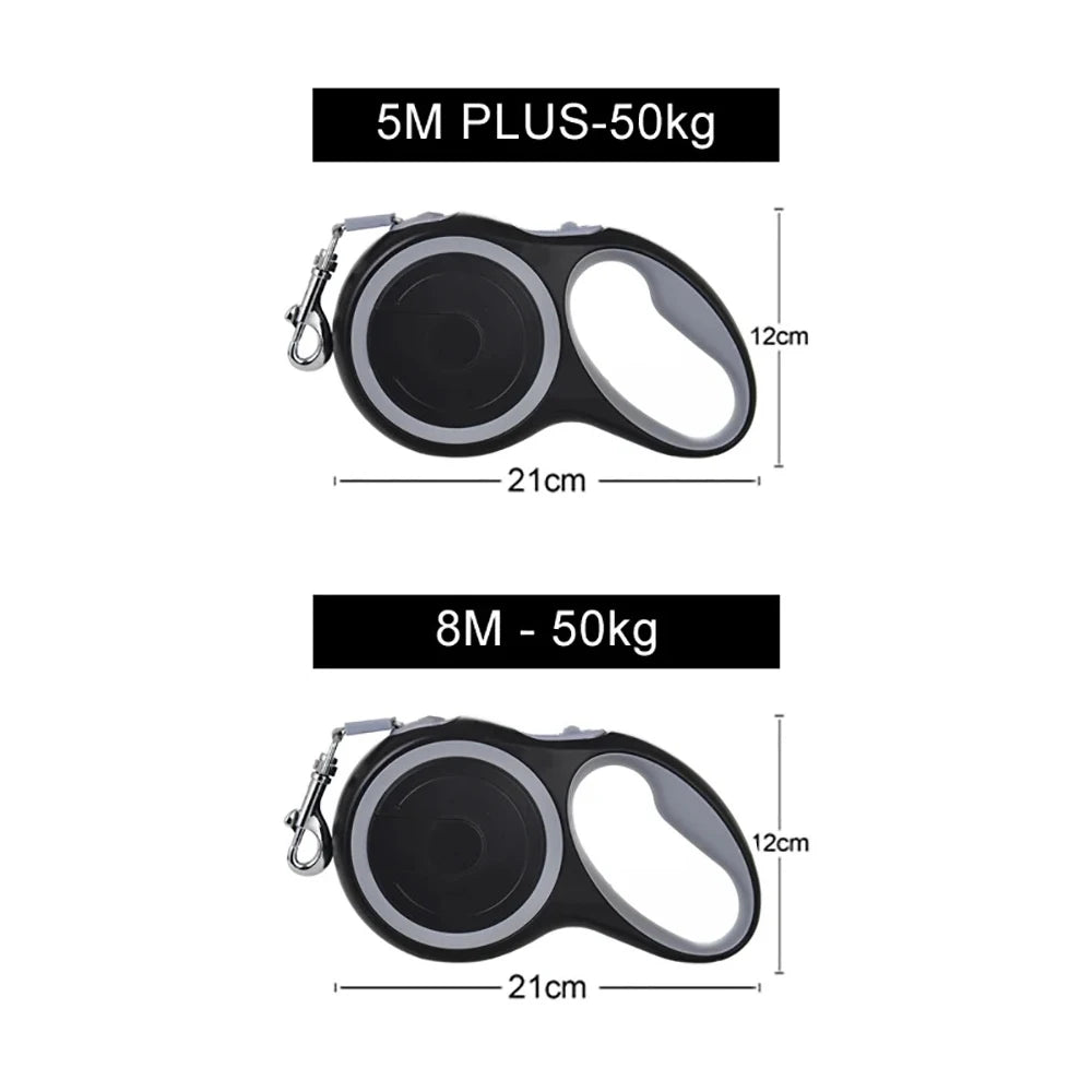 Heavy Duty Reflective the 8m-5m-3m- Dog Leash - Comfortable Padded Handle