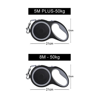 Heavy Duty Reflective the 8m-5m-3m- Dog Leash - Comfortable Padded Handle