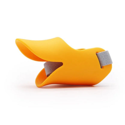 Soft Silicone Basket Muzzle for Dogs - Breathable Design for Banting, Drinking, and Safety